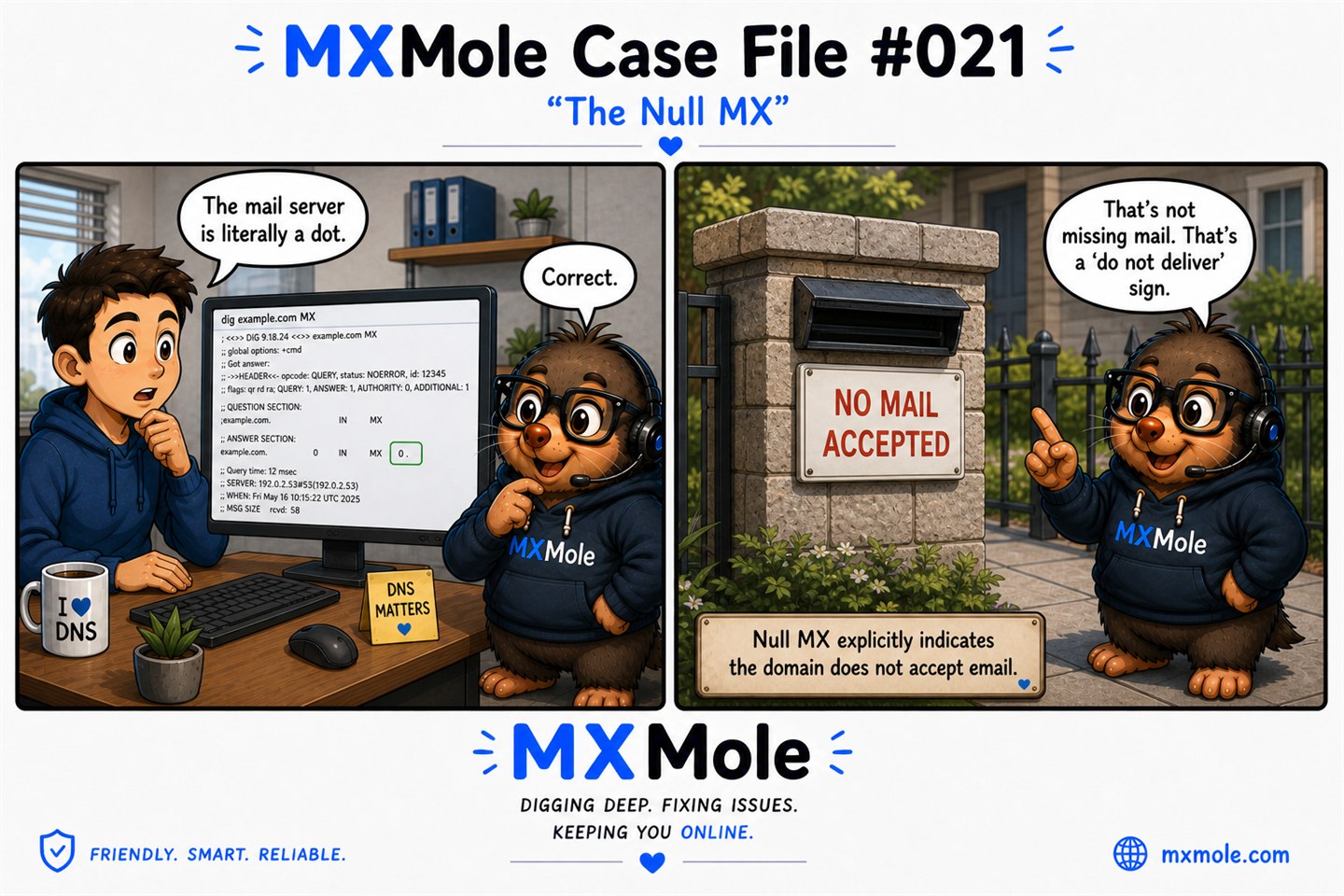MXMole Case Files Case File #021: The Null MX