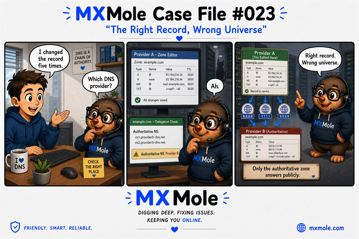 MXMole Case Files Case File #023: The Right Record, Wrong Universe