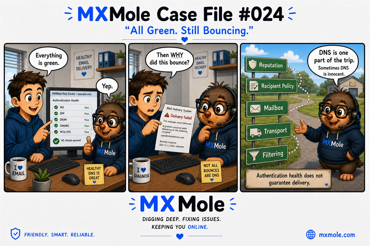 MXMole Case Files Case File #024: All Green. Still Bouncing
