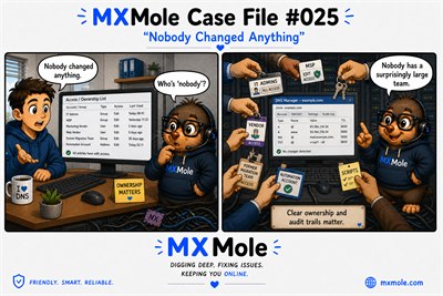 MXMole Case File #025: Nobody Changed Anything