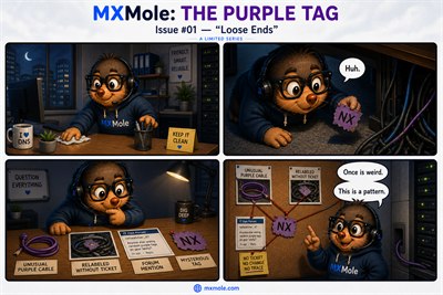 MXMole The Purple Tag Issue #001: Loose Ends