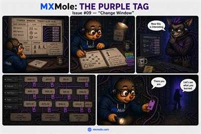 MXMole The Purple Tag Issue #009: Change Window